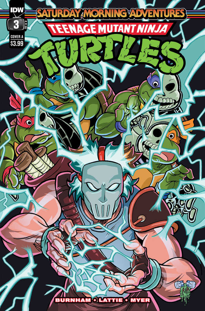 Teenage Mutant Ninja Turtles Saturday Morning Adventures #3 Cover A Lattie | Dragon's Lair Comics and Fantasy Houston TX