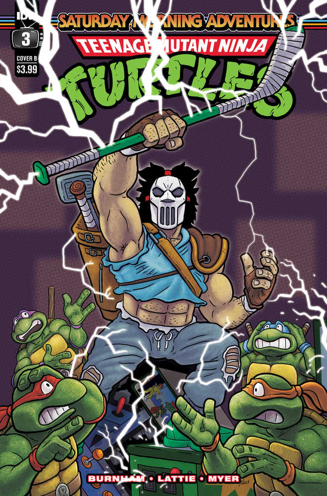 Teenage Mutant Ninja Turtles Saturday Morning Adventures #3 Cover B Jennex | Dragon's Lair Comics and Fantasy Houston TX