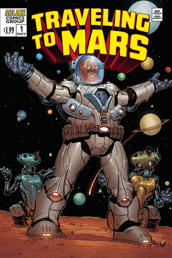 Traveling To Mars #1 Cover D Mckee (Mature) | Dragon's Lair Comics and Fantasy Houston TX