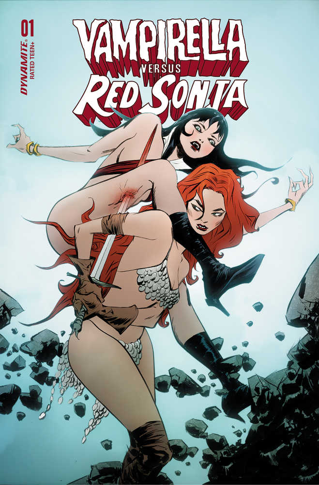 Vampirella vs Red Sonja #1 Cover D Lee | Dragon's Lair Comics and Fantasy Houston TX