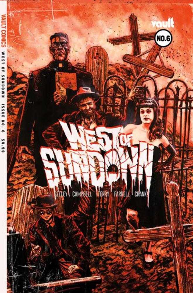 West Of Sundown #6 Cover A Aaron Campbell | Dragon's Lair Comics and Fantasy Houston TX