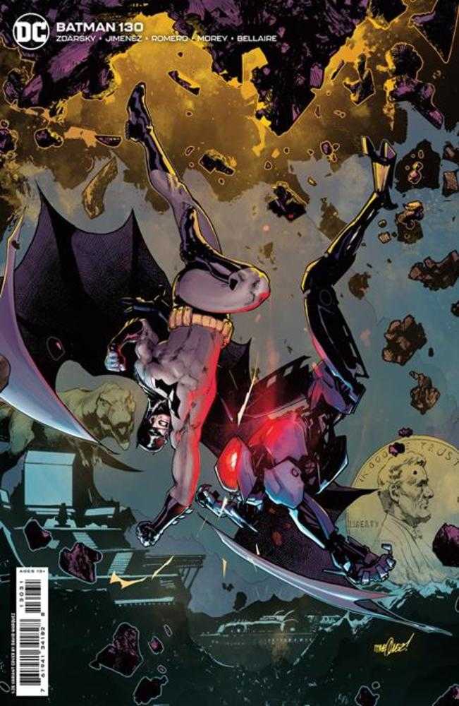 Batman #130 Cover E 1 in 25 David Marquez Card Stock Variant | Dragon's Lair Comics and Fantasy Houston TX