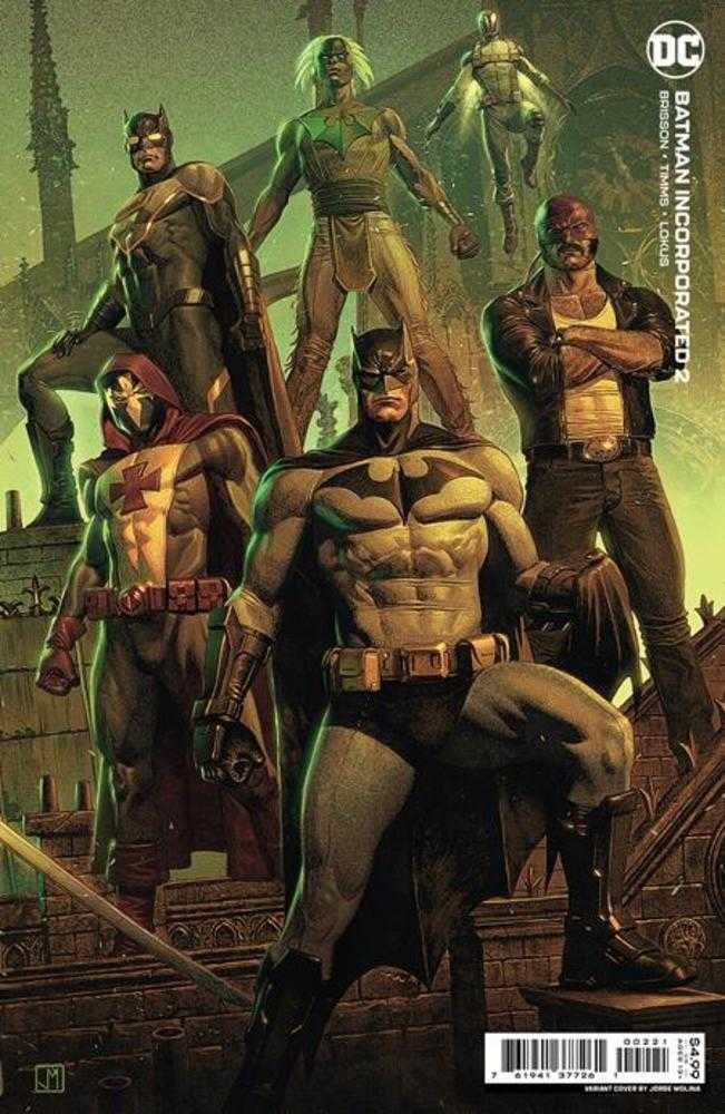 Batman Incorporated #2 Cover B Jorge Molina Card Stock Variant | Dragon's Lair Comics and Fantasy Houston TX