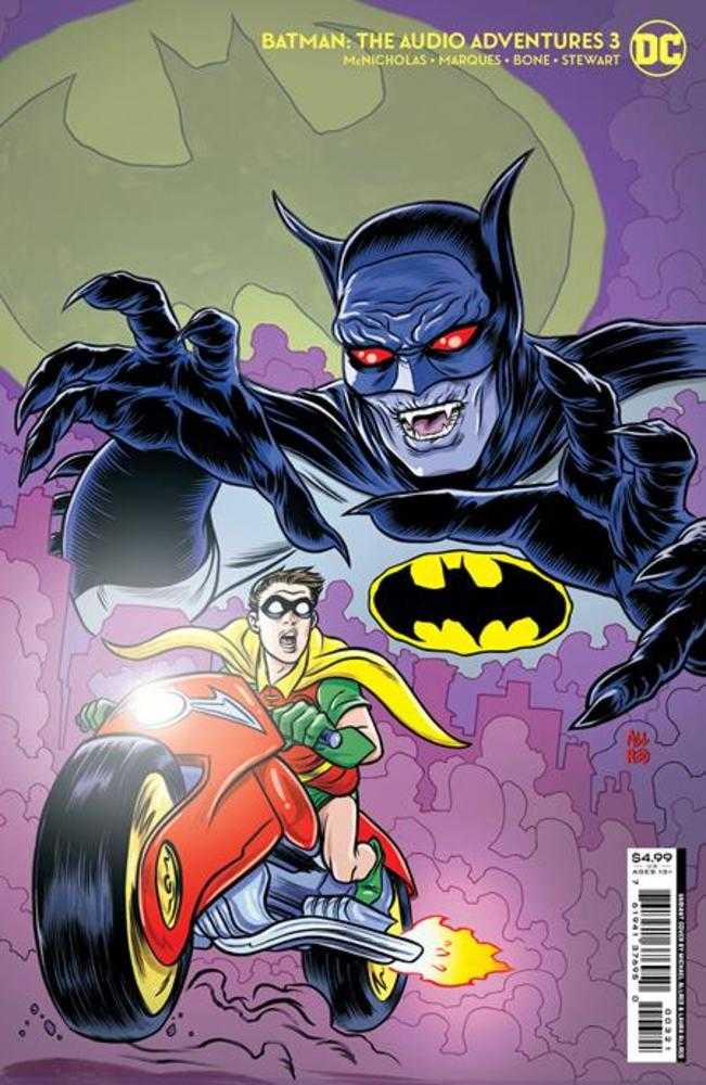 Batman The Audio Adventures #3 (Of 7) Cover B Michael Allred Card Stock Variant | Dragon's Lair Comics and Fantasy Houston TX