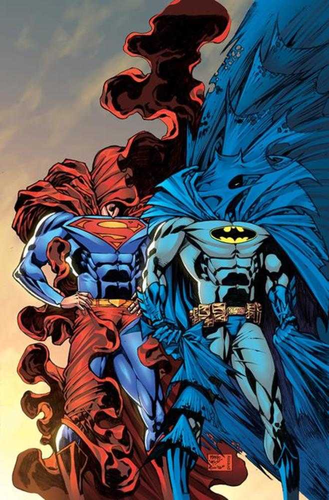 Batman Superman Worlds Finest #9 Cover C Chip Zdarsky 90s Cover Month Card Stock Variant | Dragon's Lair Comics and Fantasy Houston TX