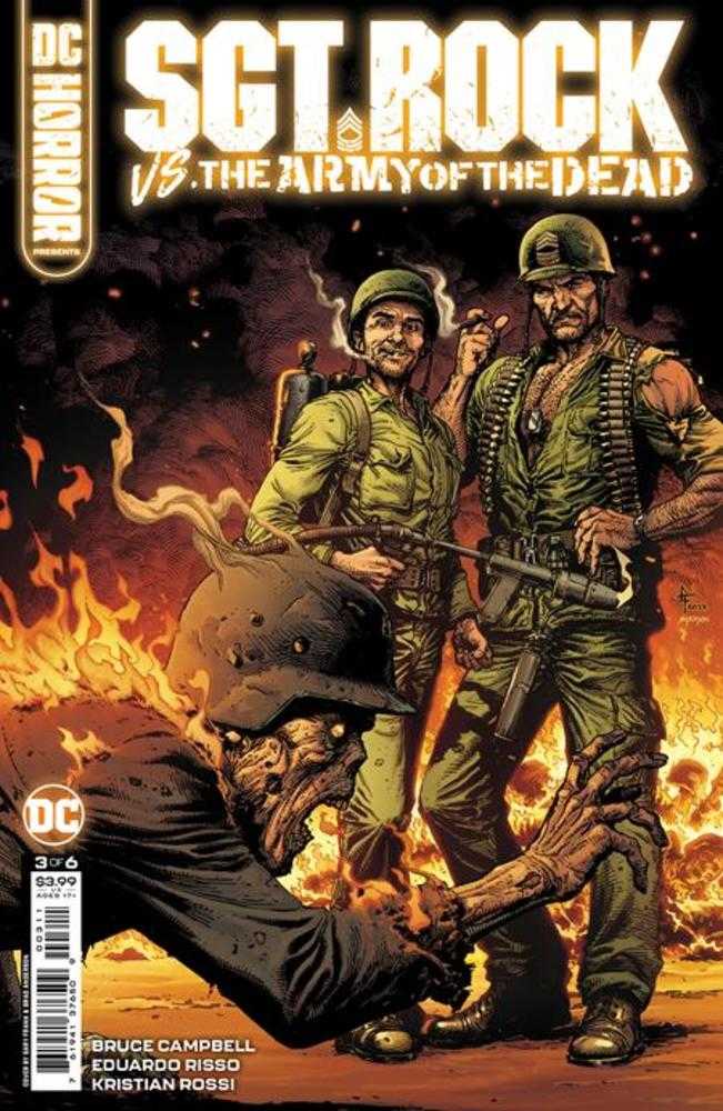 DC Horror Presents Sgt Rock vs The Army Of The Dead #3 (Of 6) Cover A Gary Frank (Mature) | Dragon's Lair Comics and Fantasy Houston TX