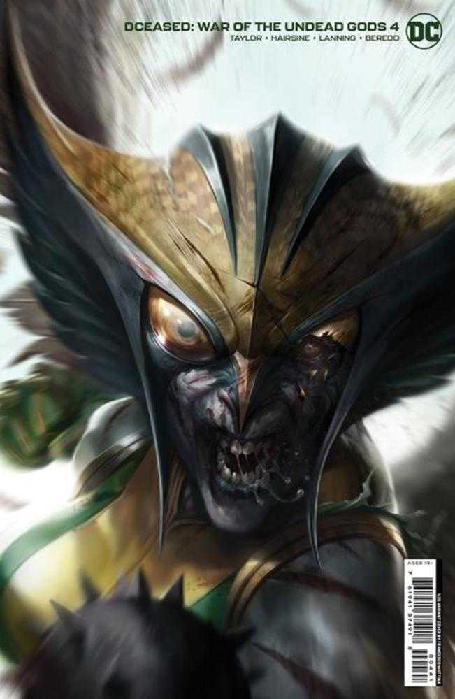 Dceased War Of The Undead Gods #4 (Of 8) Cover D 1 in 25 Francesco Mattina Card Stock Variant | Dragon's Lair Comics and Fantasy Houston TX