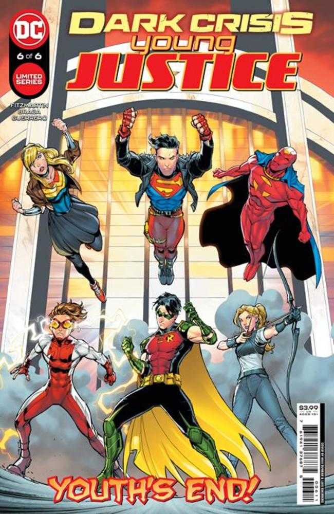 Dark Crisis Young Justice #6 (Of 6) Cover A Max Dunbar | Dragon's Lair Comics and Fantasy Houston TX