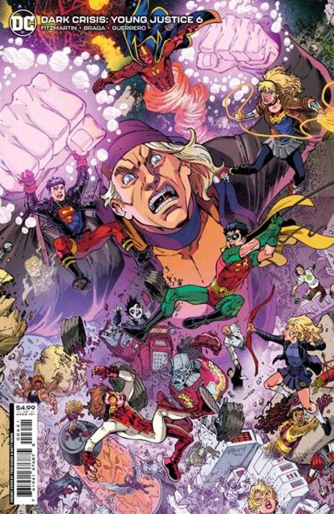 Dark Crisis Young Justice #6 (Of 6) Cover B Todd Nauck Card Stock Variant | Dragon's Lair Comics and Fantasy Houston TX