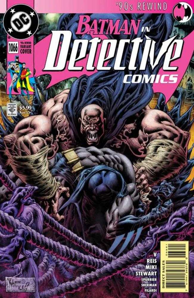 Detective Comics #1066 Cover C Kyle Hotz 90s Cover Month Card Stock Variant | Dragon's Lair Comics and Fantasy Houston TX