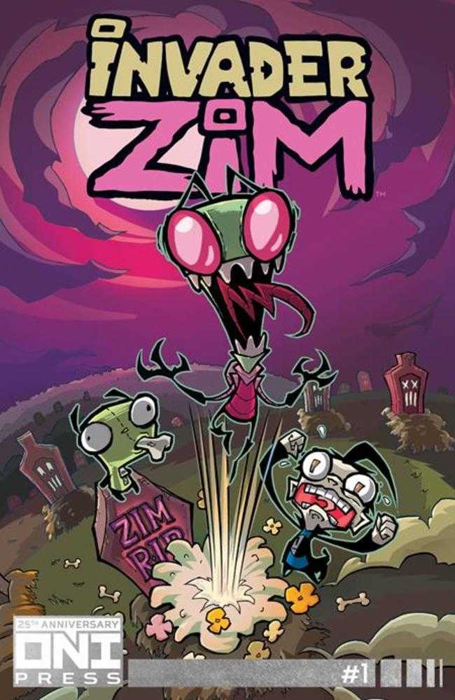 Invader Zim #1 Oni 25th Anniversary Foil Edition | Dragon's Lair Comics and Fantasy Houston TX