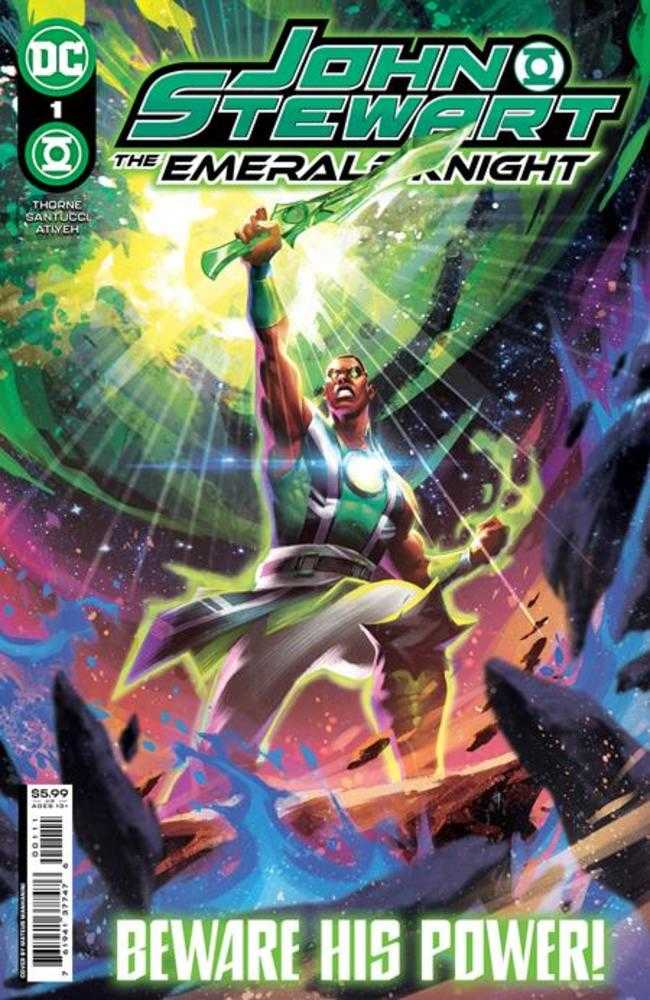 John Stewart The Emerald Knight #1 (One Shot) Cover A Mateus Manhanini | Dragon's Lair Comics and Fantasy Houston TX