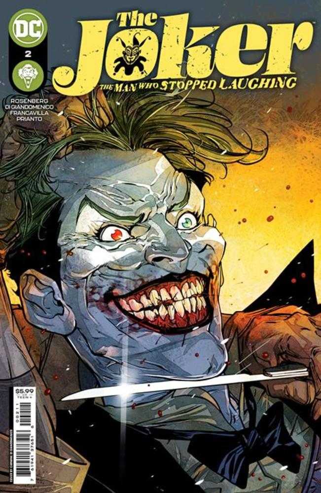 Joker The Man Who Stopped Laughing #2 Cover A Carmine Di Giandomenico | Dragon's Lair Comics and Fantasy Houston TX