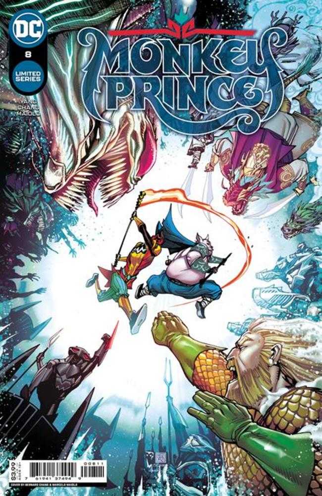 Monkey Prince #8 (Of 12) Cover A Bernard Chang | Dragon's Lair Comics and Fantasy Houston TX