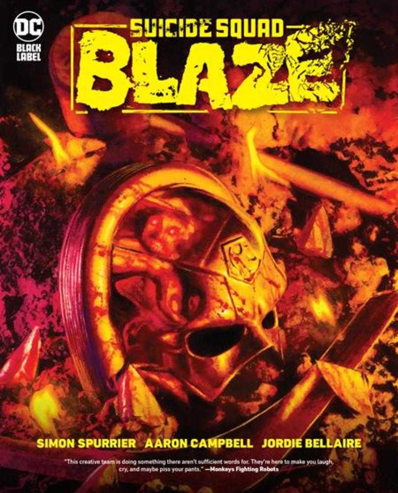 CL Suicide Squad Blaze Hardcover (Mature) | Dragon's Lair Comics and Fantasy Houston TX