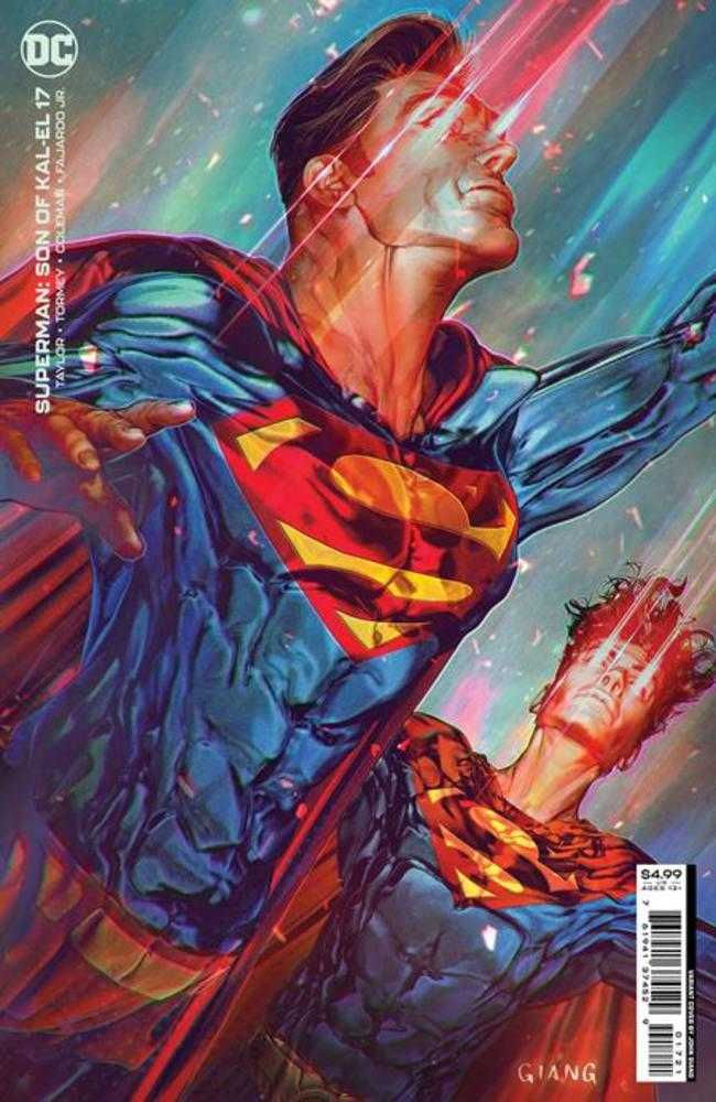 Superman Son Of Kal-El #17 Cover B John Giang Card Stock Variant (Kal-El Returns) | Dragon's Lair Comics and Fantasy Houston TX