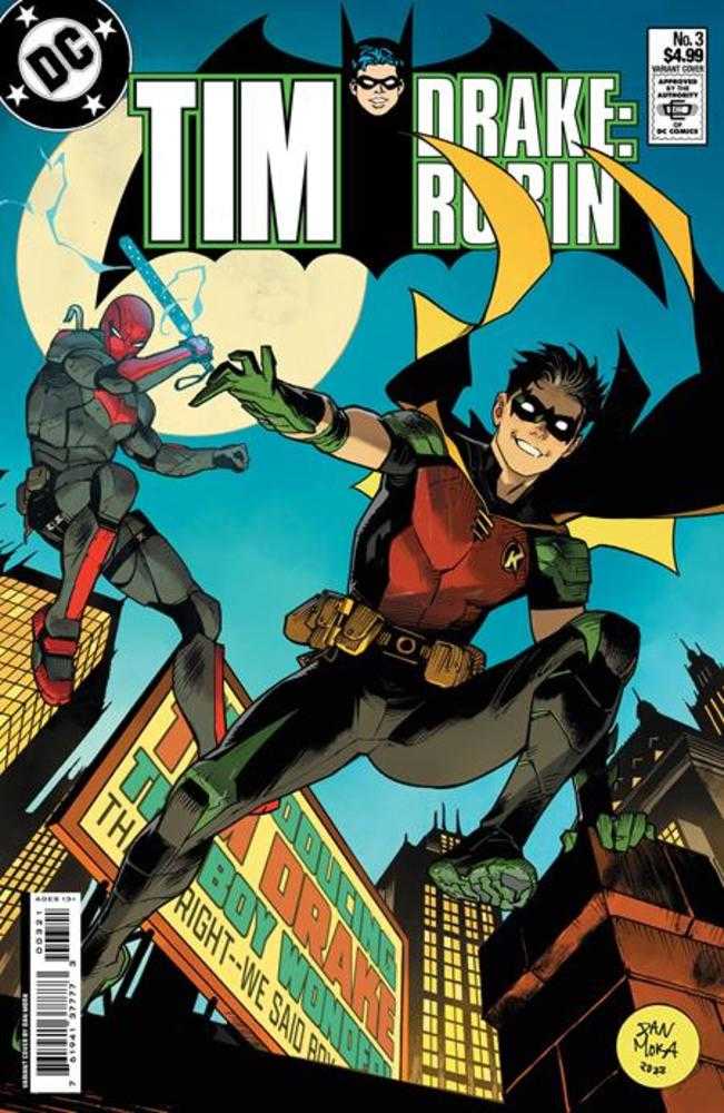 Tim Drake Robin #3 Cover B Dan Mora Card Stock Variant | Dragon's Lair Comics and Fantasy Houston TX