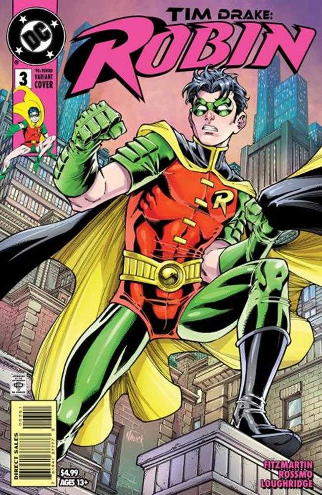 Tim Drake Robin #3 Cover C Todd Nauck 90s Cover Month Card Stock Variant | Dragon's Lair Comics and Fantasy Houston TX