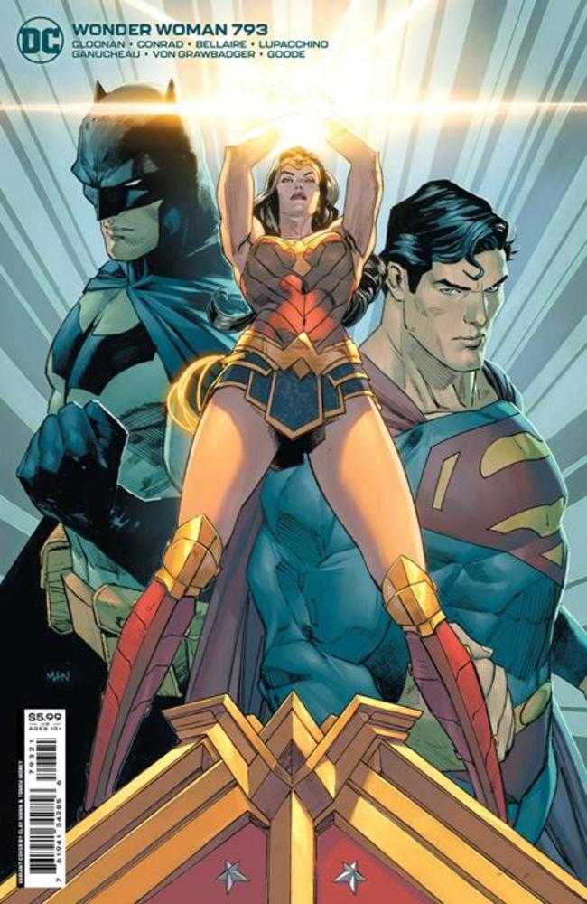 Wonder Woman #793 Cover B Clay Mann Card Stock Variant (Kal-El Returns Tie-In) | Dragon's Lair Comics and Fantasy Houston TX