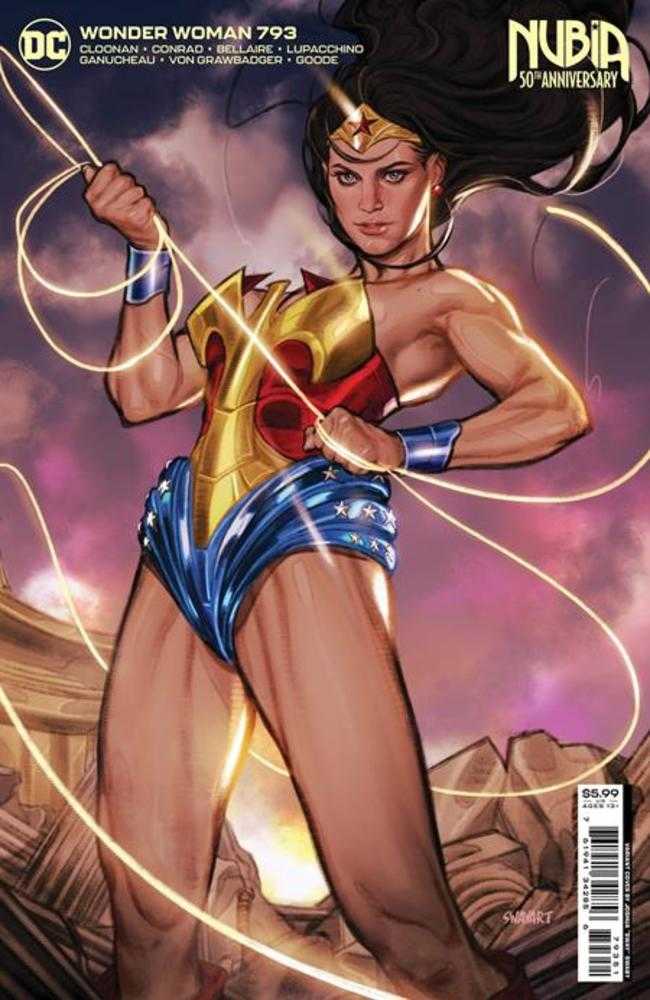 Wonder Woman #793 Cover C Joshua Sway Swaby Nubia 50th Anniversary Card Stock Variant (Kal-El Returns Tie-In) | Dragon's Lair Comics and Fantasy Houston TX