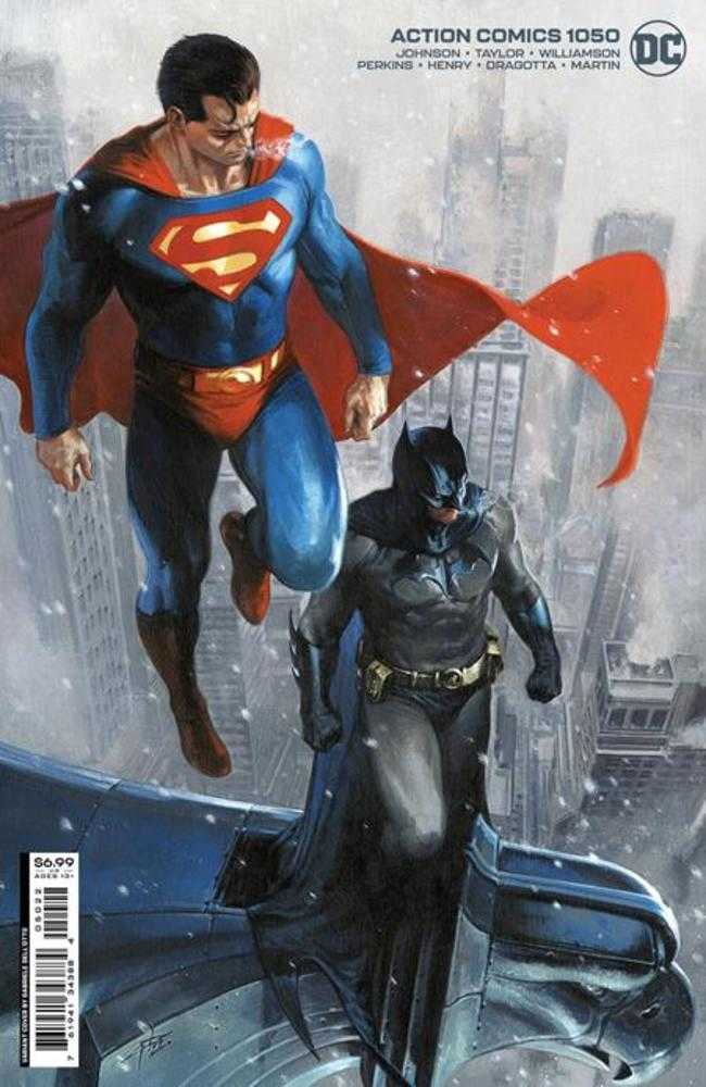 Action Comics #1050 Cover I Gabriele Dell Otto Card Stock Variant | Dragon's Lair Comics and Fantasy Houston TX