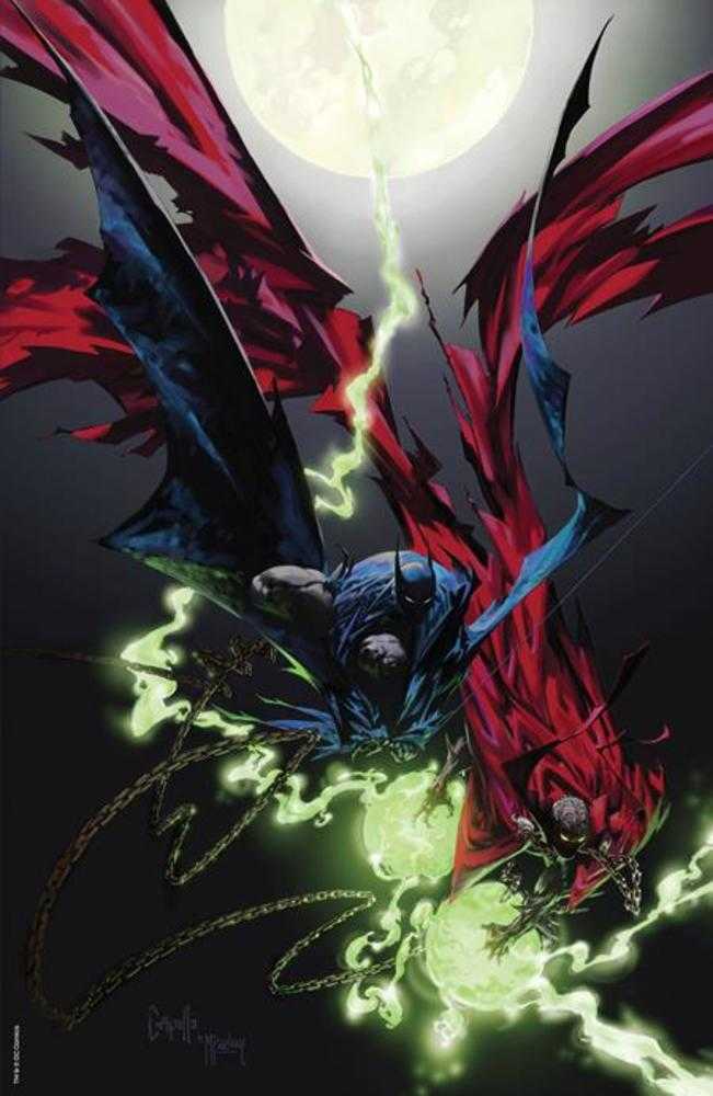 Batman Spawn #1 (One Shot) Cover J Greg Capullo & Todd McFarlane Glow In The Dark Variant | Dragon's Lair Comics and Fantasy Houston TX