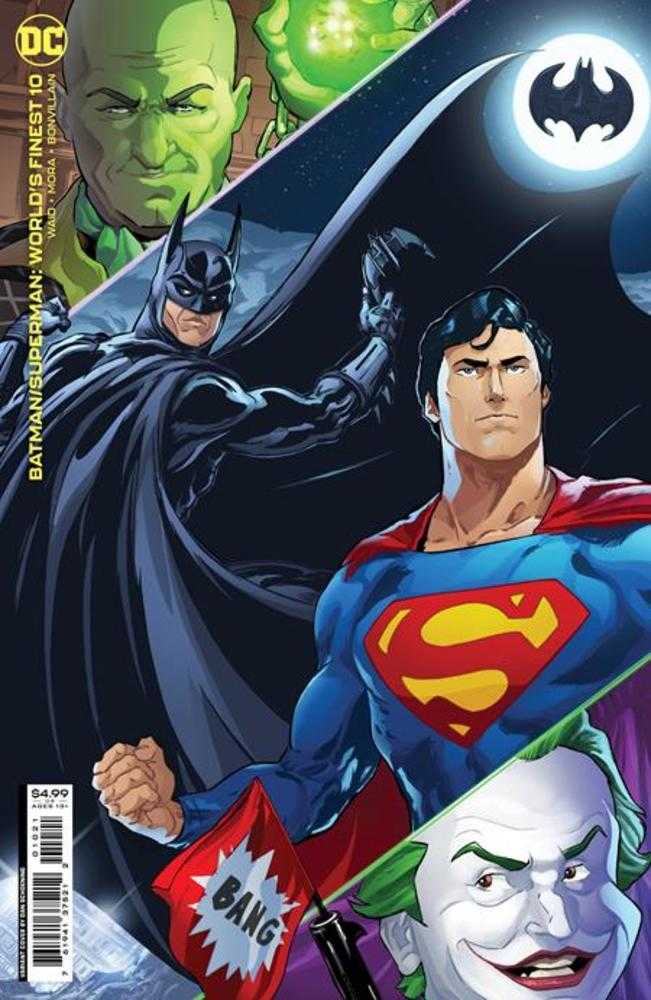 Batman Superman Worlds Finest #10 Cover B Dan Schoening Card Stock Variant | Dragon's Lair Comics and Fantasy Houston TX