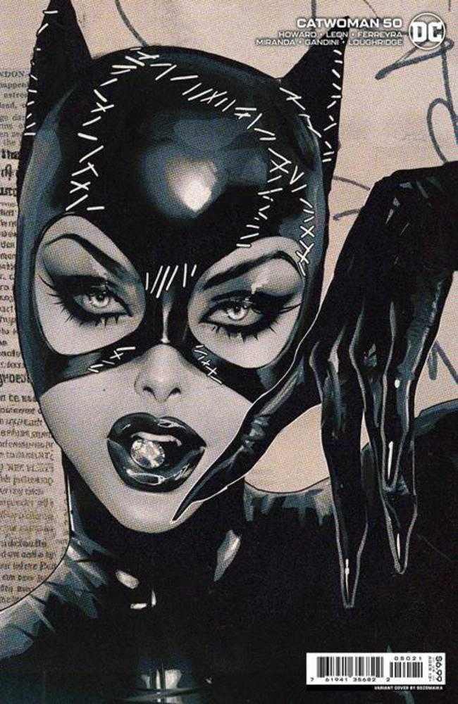 Catwoman #50 Cover B Sozomaika Card Stock Variant | Dragon's Lair Comics and Fantasy Houston TX