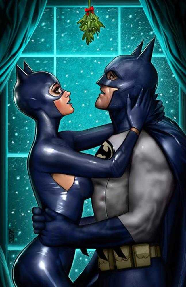 Catwoman #50 Cover D Nathan Szerdy Holiday Card Stock Variant | Dragon's Lair Comics and Fantasy Houston TX