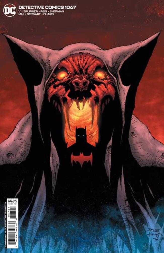 Detective Comics #1067 Cover B Jim Lee Scott Williams Alex Sinclair Card Stock Variant | Dragon's Lair Comics and Fantasy Houston TX