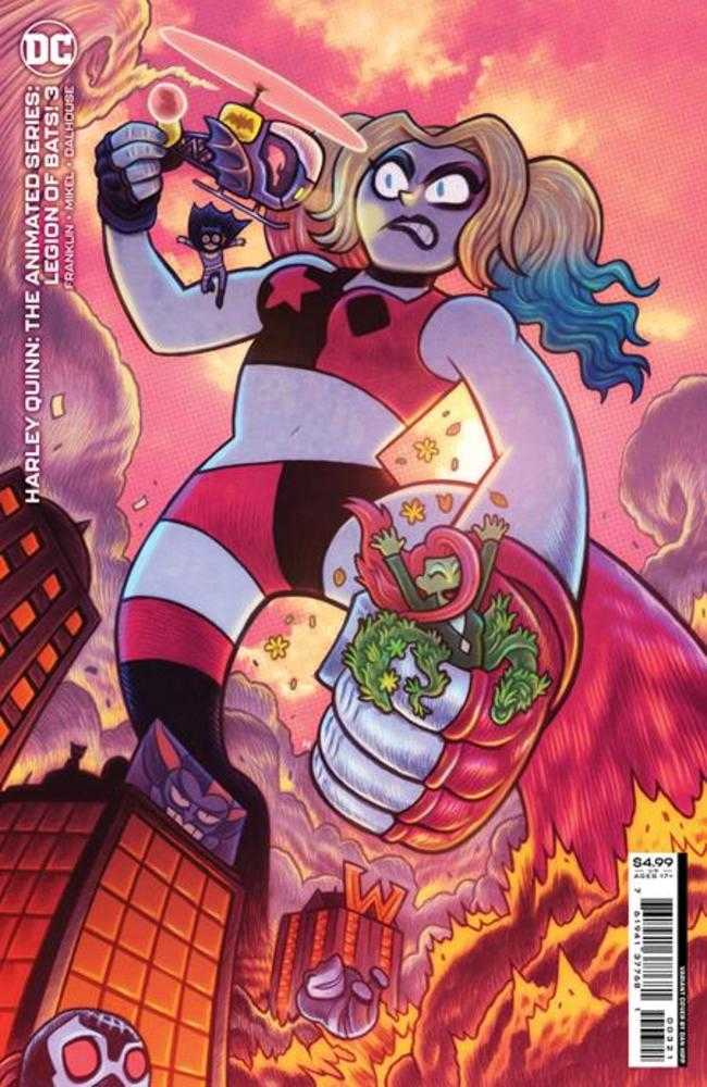 Harley Quinn The Animated Series Legion Of Bats #3 (Of 6) Cover B Dan Hipp Card Stock Variant (Mature) | Dragon's Lair Comics and Fantasy Houston TX