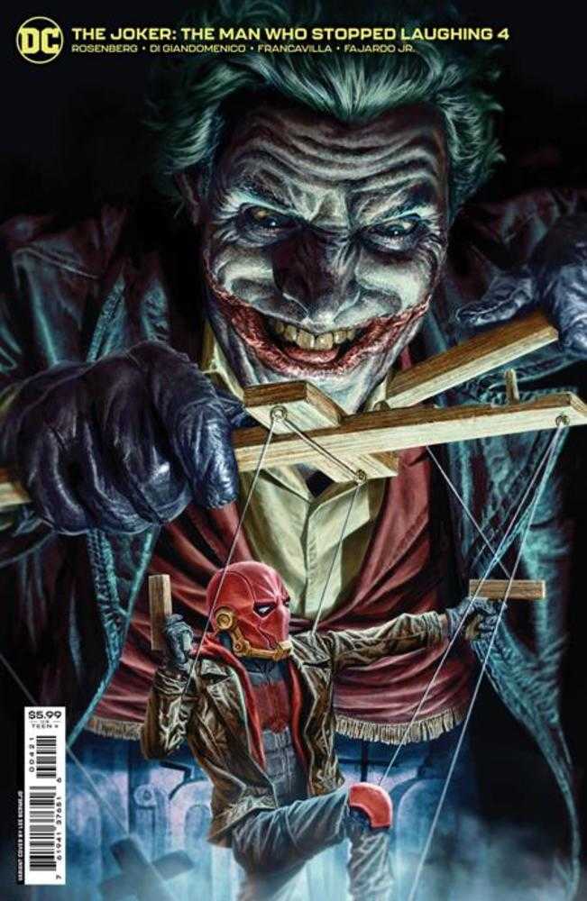 Joker The Man Who Stopped Laughing #4 Cover B Lee Bermejo Variant | Dragon's Lair Comics and Fantasy Houston TX