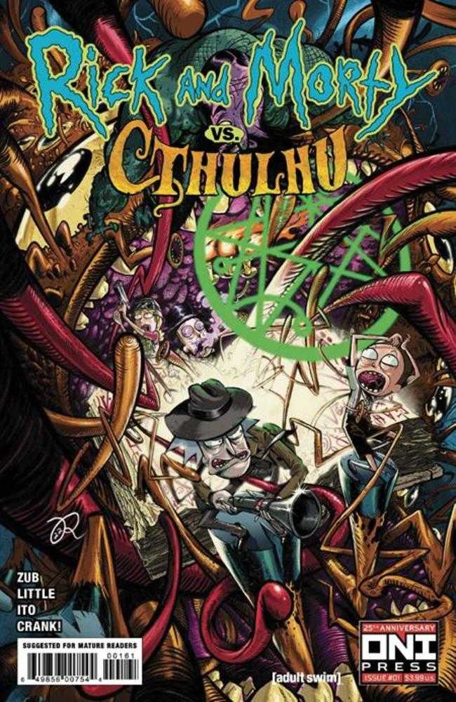 Rick And Morty vs Cthulhu #1 Cover F Lee | Dragon's Lair Comics and Fantasy Houston TX