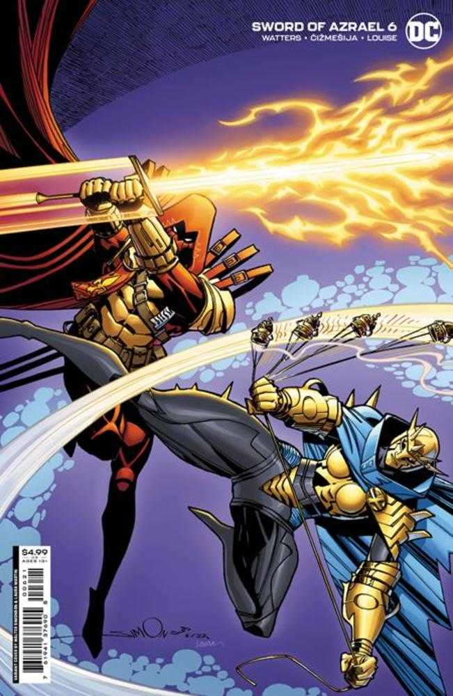 Sword Of Azrael #6 (Of 6) Cover B Walter Simonson Card Stock Variant | Dragon's Lair Comics and Fantasy Houston TX