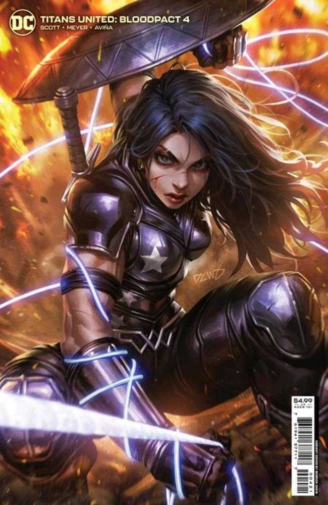 Titans United Bloodpact #4 (Of 6) Cover B Derrick Chew Card Stock Variant | Dragon's Lair Comics and Fantasy Houston TX