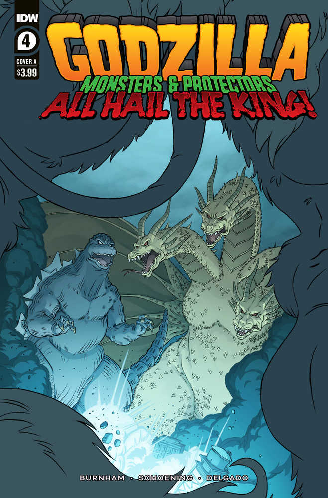 Godzilla Monsters & Protectors All Hail King #4 Cover A | Dragon's Lair Comics and Fantasy Houston TX