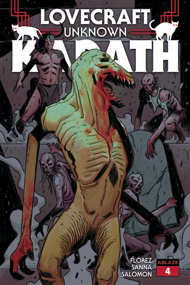 Lovecraft Unknown Kadath #4 Cover A Salomon (Mature) | Dragon's Lair Comics and Fantasy Houston TX