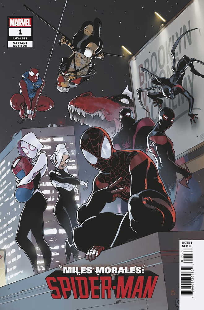 Miles Morales Spider-Man #1 Bengal Connecting Variant | Dragon's Lair Comics and Fantasy Houston TX