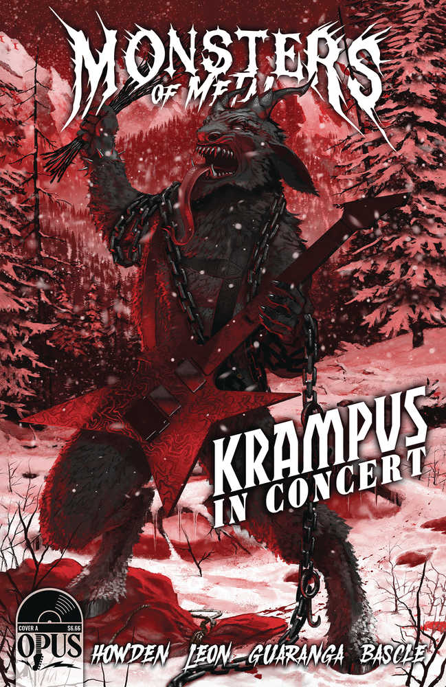 Monster Of Metal Krampus In Concert Cover A Christensen | Dragon's Lair Comics and Fantasy Houston TX