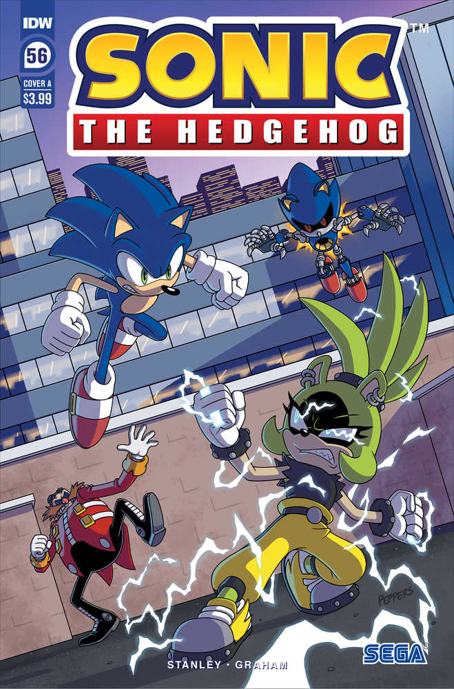 Sonic The Hedgehog #56 Cover A Peppers | Dragon's Lair Comics and Fantasy Houston TX