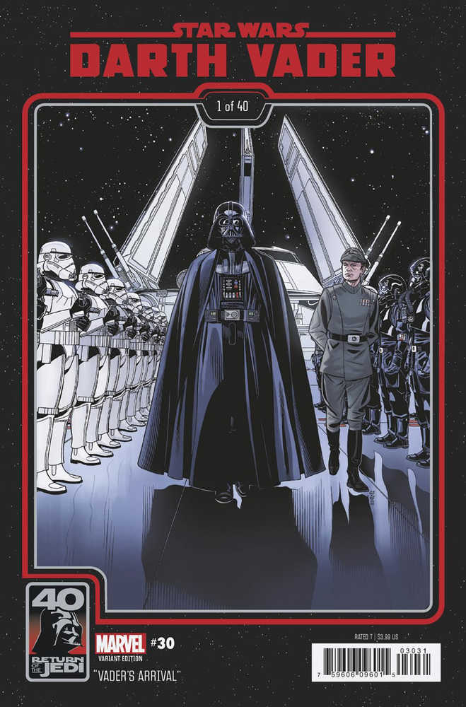 Star Wars Darth Vader #30 Return Jedi 40th Anniv Sprouse Variant | Dragon's Lair Comics and Fantasy Houston TX