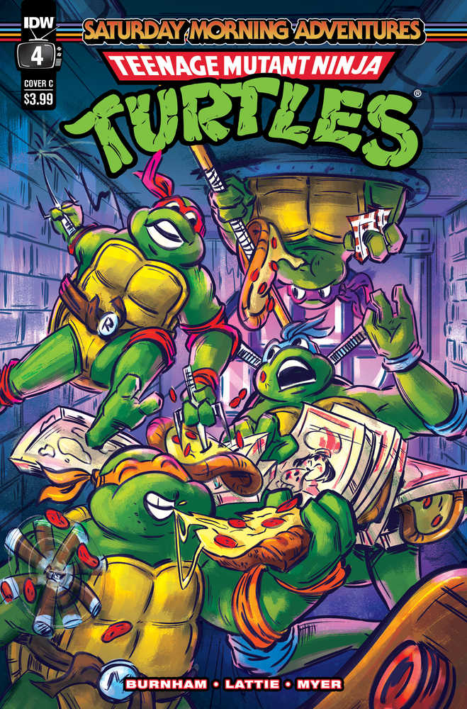 Teenage Mutant Ninja Turtles Saturday Morning Adventures #4 Cover C Brenda Chi | Dragon's Lair Comics and Fantasy Houston TX