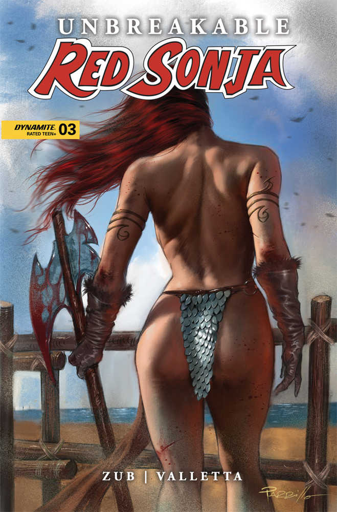 Unbreakable Red Sonja #3 Cover A Parrillo | Dragon's Lair Comics and Fantasy Houston TX