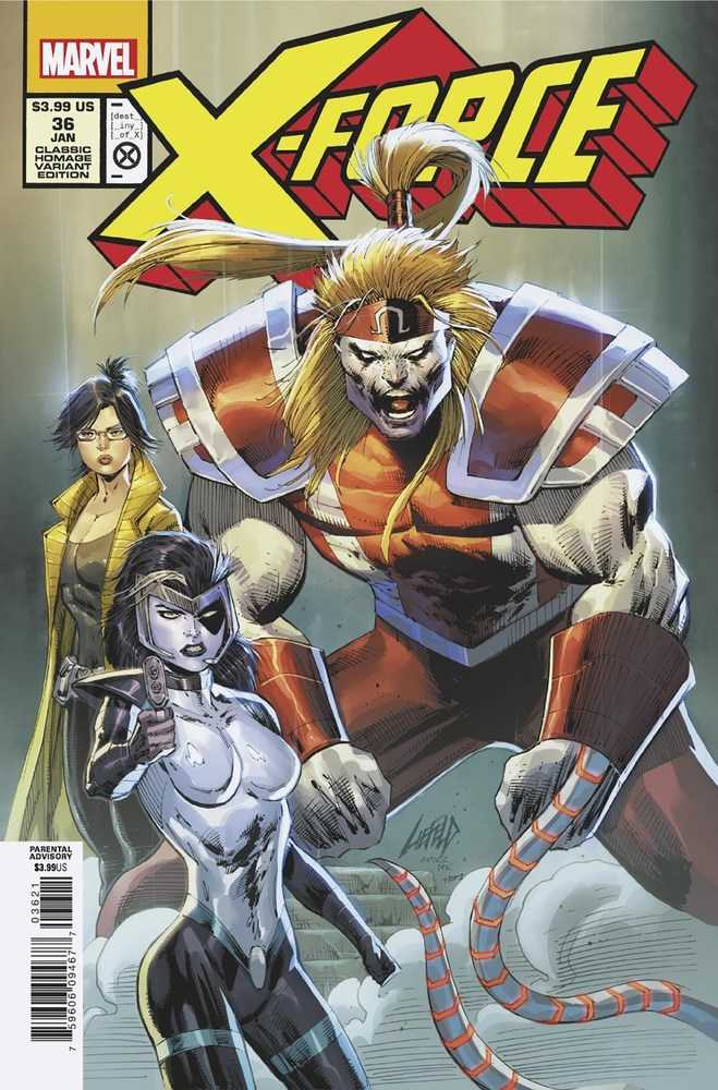 X-Force #36 Liefeld Classic Homage Variant | Dragon's Lair Comics and Fantasy Houston TX