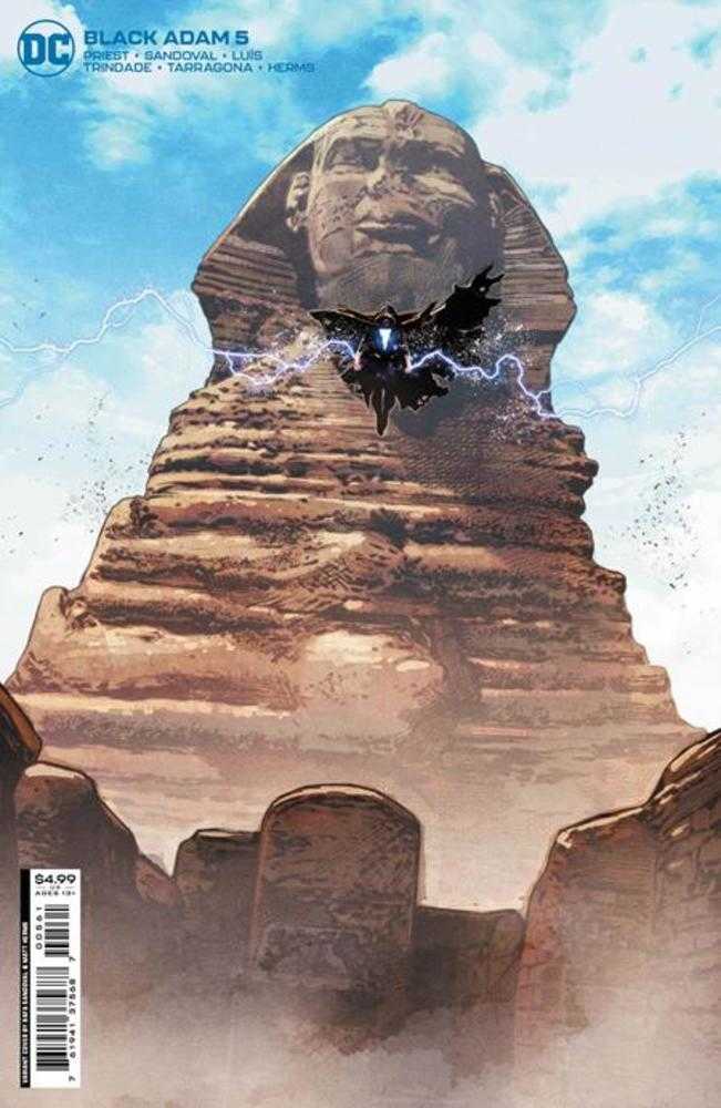 Black Adam #5 Cover F Rafa Sandoval Sphinx Card Stock Variant | Dragon's Lair Comics and Fantasy Houston TX