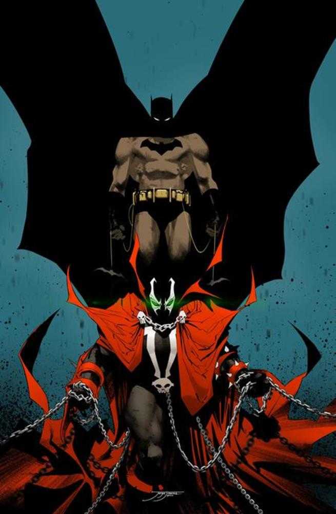 Batman Spawn #1 (One Shot) Cover S Jorge Jimenez Acetate Variant | Dragon's Lair Comics and Fantasy Houston TX