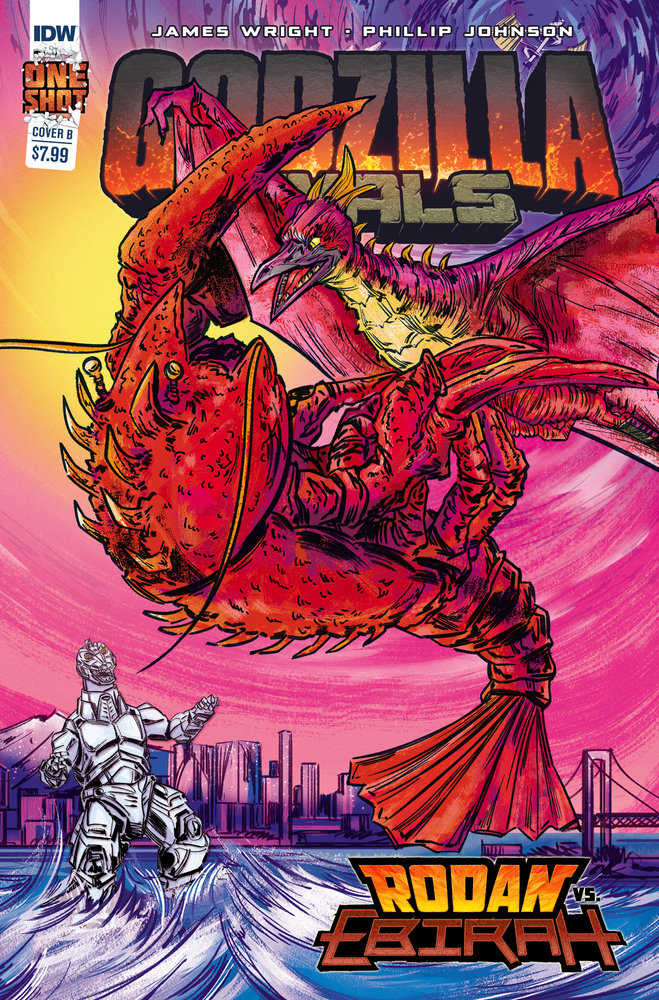 Godzilla Rivals Rodan vs Ebirah Cover B Chi | Dragon's Lair Comics and Fantasy Houston TX