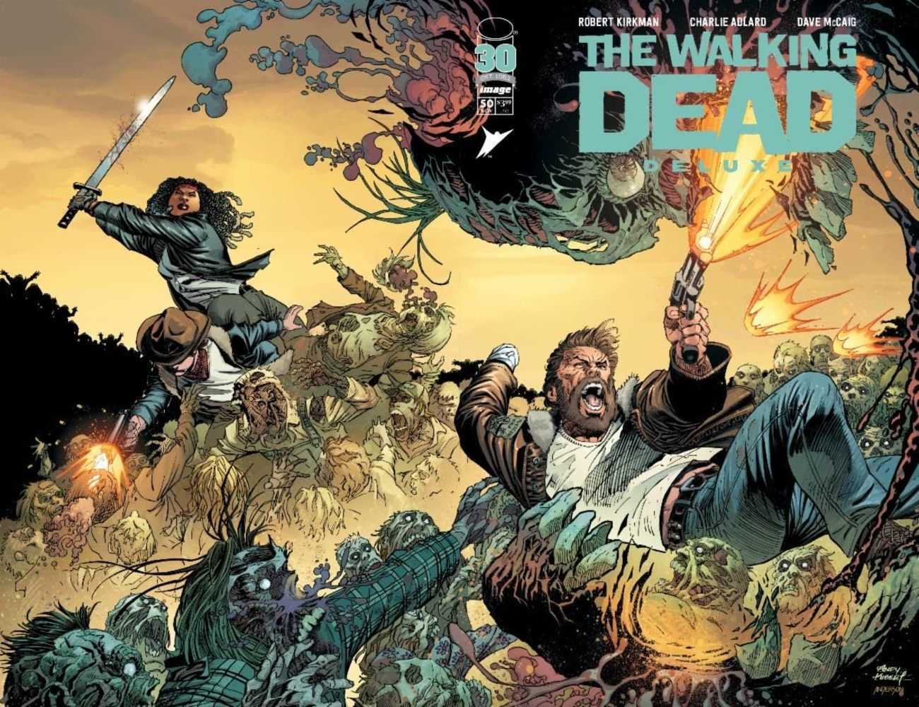 Walking Dead Deluxe #50 Cover G Wraparound Kubert & Anderson (Mature) | Dragon's Lair Comics and Fantasy Houston TX