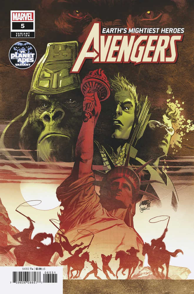 Avengers #65 Larraz Planet Of The Apes Variant | Dragon's Lair Comics and Fantasy Houston TX