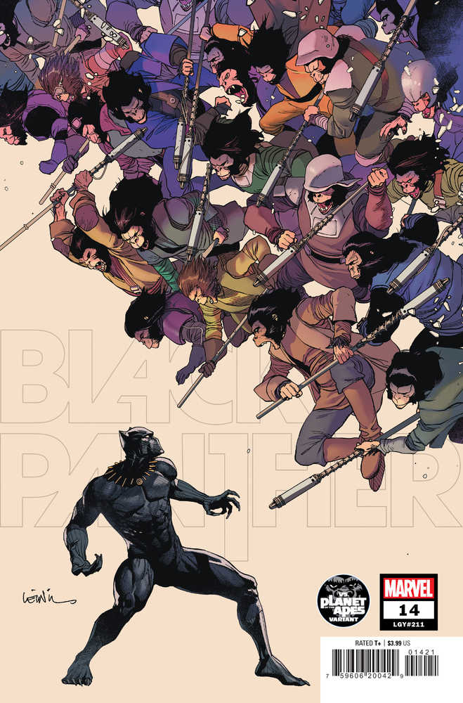 Black Panther #14 Yu Planet Of The Apes Variant | Dragon's Lair Comics and Fantasy Houston TX